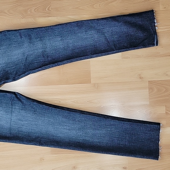 Ed Hardy by Christian Audigier Embroidered Tattoo Raw Hem Jeans - Picture 10 of 12